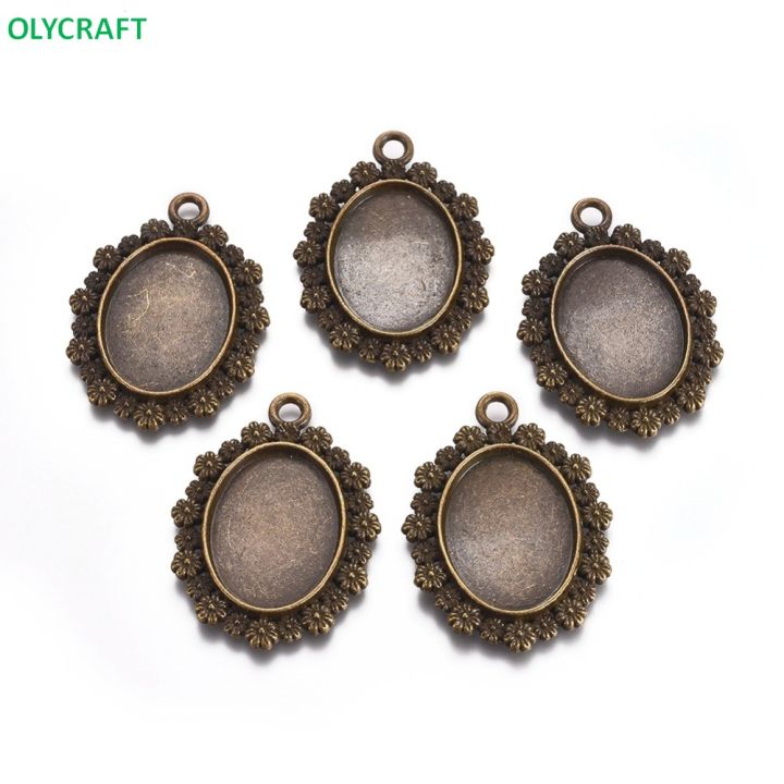 10-pc-alloy-pendant-cabochon-settings-oval-antique-bronze-tray-25x18mm-40x29x2-5mm-hole-3mm