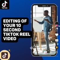 Editing of your 10 Second Tiktok Reel Video | Tiktok | Social Media | Editing