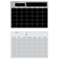 Magnetic Whiteboard Fridge Magnets A3/4/5 Home Decor Erasable Month Planner Magnetic Calendar Refrigerator Magnet Message Board