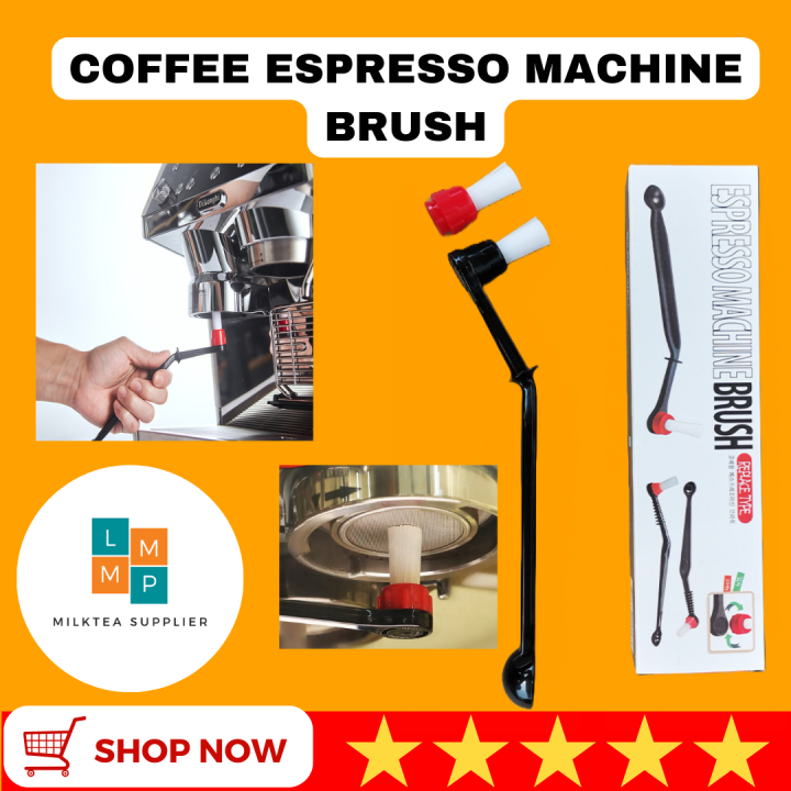 High Quality Coffee Plastic Espresso Machine Brush Nylon Espresso