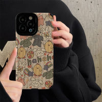 เคสโทรศัพท์เป็นคู่การ์ตูนสำหรับ iPhone 14/13/12/11 Pro Max 12 13 Mini 6 6S 7 8 Plus X XR XS Max เคสโทรศัพท์แบบนิ่มกันกระแทกฝาหลังเคสโทรศัพท์ลายหนังสุดสร้างสรรค์พร้อมเลนส์คลุมทั้งหมดกล้องฝาครอบป้องกัน