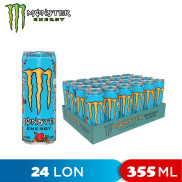 THÙNG 24 LON NƯỚC TĂNG LỰC VỊ XOÀI MANGO LOCO MONSTER ENERGY 355ML