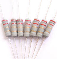 【2023】1w 1 1.2 1.5 1.8 2 2.4 2.7 3 3.3 3.9 4.7 5.1 5.6 6.2 6.8 7.5 ohm Resistance Original New Metal Oxide Film Resistors