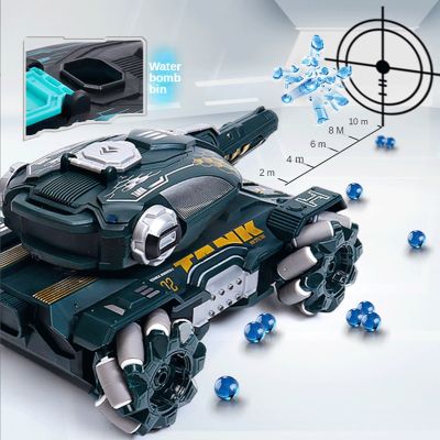 RC Car Children Toys for Kids 4WD Remote Control Car RC Tank Gesture Controlled Water Bomb Electric Armored Toys for Boys Gift