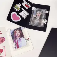 3/10pcs Binders Photocards Blank Paper DIY Idol Photo Greeting Cards Kpop Photo Display Protector Card Holder Wrapping Papers  Photo Albums