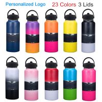 2 Personalized 18Oz 32Oz 40Oz Thermal Water Bottle With Straw Lid Stainless Steel Vacuum Insulated Hydroes Thermos Flask For Sport