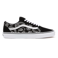 Vans รองเท้าผ้าใบ Old Skool Peace Paisley | Black/True White ( VN0A5KRFB0E )