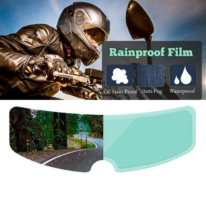 Helmet Goggle Sticker Universal Antifog and Waterproof Protective Film
