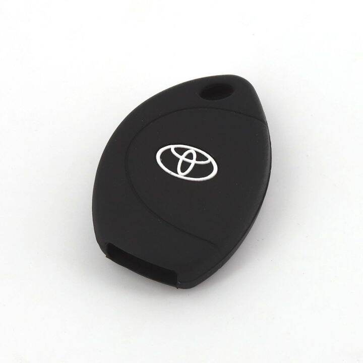 Silicone Car Key Remote Control Cover Case for Toyota Hilux Vigo Innova