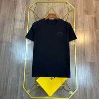 เสื้อยืดเสื้อบุรุษและสตรีฤดูร้อน100% เสื้อยืดลายเรียบแบบเย็บปักผ้าฝ้ายสบายนุ่มหลวม280G เสื้อยืด2023