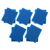 5 Pcs 100x120MM Polishing Sanding Sponge Block Flocking Sandpaper Sanding Discs Hook Loop Superfine 100-240 Grit Abrasive Tools