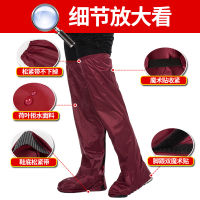 【cw】S-XL Single Waterproof and Non-slip Rain Shoe Covers for Men and Women with Padded Electric Motorcycle for 【hot】