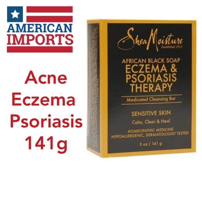 Shea Moisture Eczema & Psoriasis Therapy African Black Soap 140gr