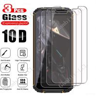 3PCS 9H HD Tempered Glass For Oukitel WP18 5.93" Protective Film ON  OukitelWP18 Phone Screen Protector Cover Rechargeable Flashlights