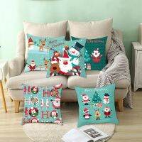 Merry Christmas Decorations For Home Christmas Cushion Cover 2022 Xmas Navidad Gifts Christmas Ornament Happy New Year 2023