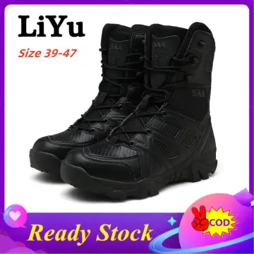 high top hunting boots