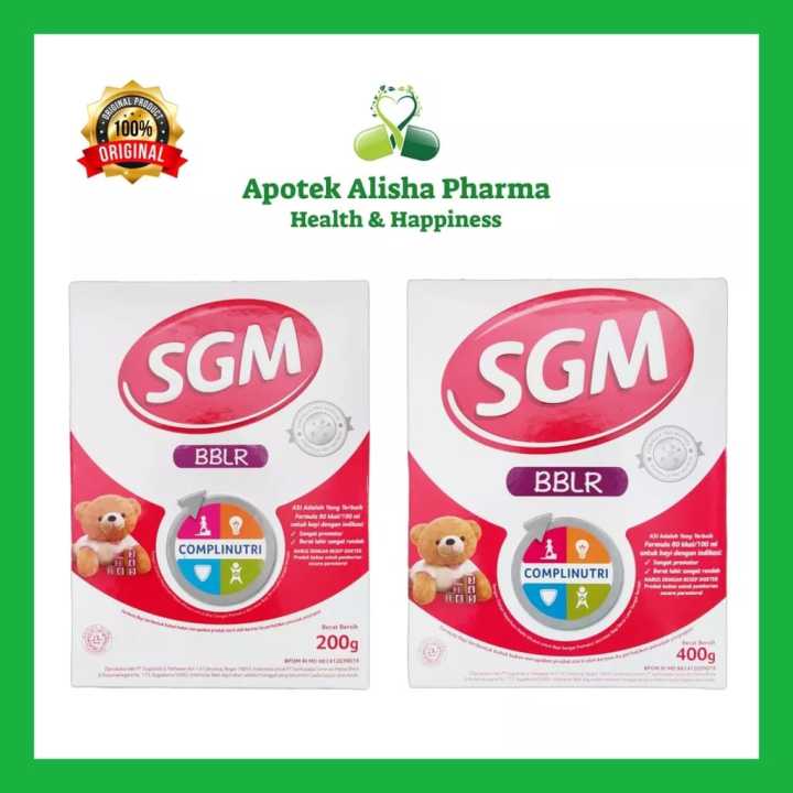 SGM BBLR 200 & 400gr Susu Formula Bayi Lahir Prematur dan Berat Badan ...