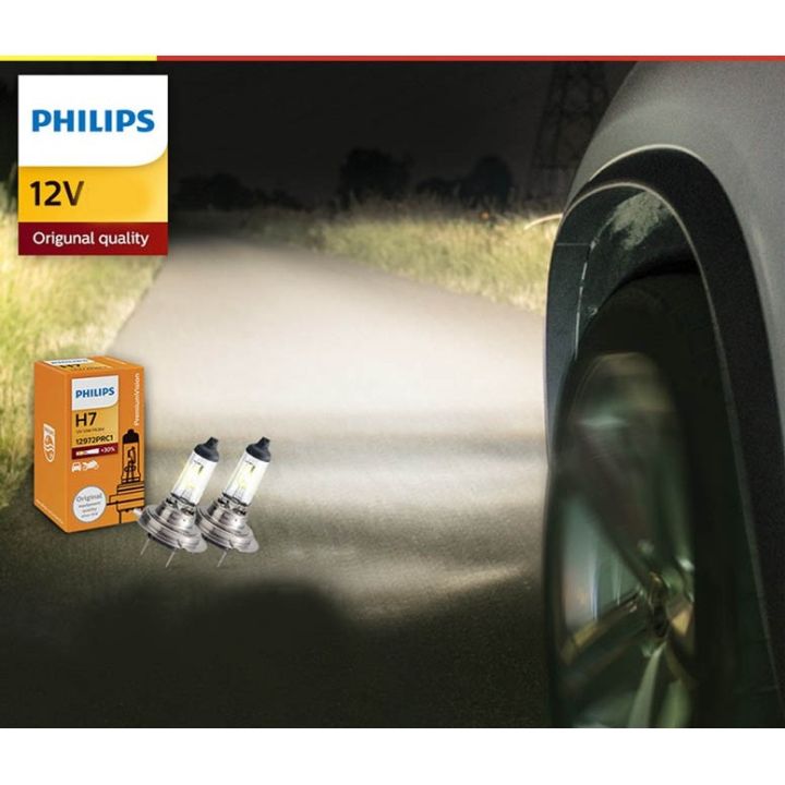 หลอดไฟหน้า-philips-h7-12v-60-55w-สําหรับ-kia-sorento-xm-2nd-gen-2012-2015-2-ชิ้น-2pcs