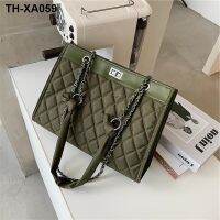 ∈ Ling on the new bag embroider line chain single shoulder bag bags 202000 nylon large capacity female tote