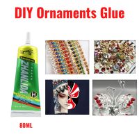 【hot】☸✹▫  80ML Zhanlida H Transparent Ornaments Purpose Contact Adhesive With Applicator