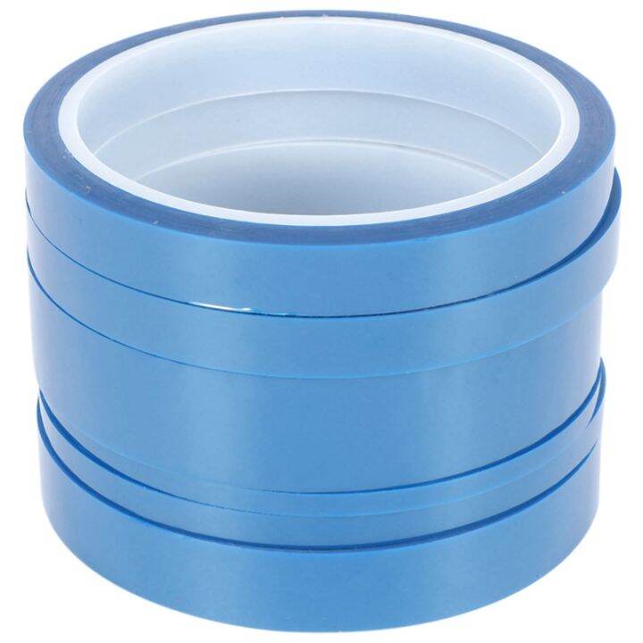 6 Rolls of High Temperature Adhesive Tape,Thermal Vinyl Pressing Tape