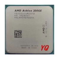 X2 200GE AMD Athlon 200GE 3.2GHz Dual-Core Quad-Core เครื่องประมวลผลซีพียู YD200GC6M2OFB YD20GGC6M20FB ซ็อกเก็ต AM4 Gubeng