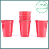 แก้วแดง แก้วอเมริกันปาร์ตี้ RED CUP PARTY ขนาด 16oz เซ็ท 20 ใบ Look Around