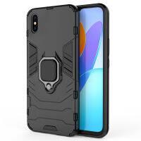 เคส iPhone X Case ชุดเกราะกันกระแทก Slim Rugged Hybrid Hard Plastic + Tpu Bracket Magnet 360 Ring Holder ฝาหลัง