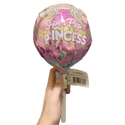 Super Pop Cutie Princess บิสคิโอ ซุปเปอร์ป๊อป คิวท์ตี้ พริ้นเซส ลูกอมยักษ์ 80 กรัม