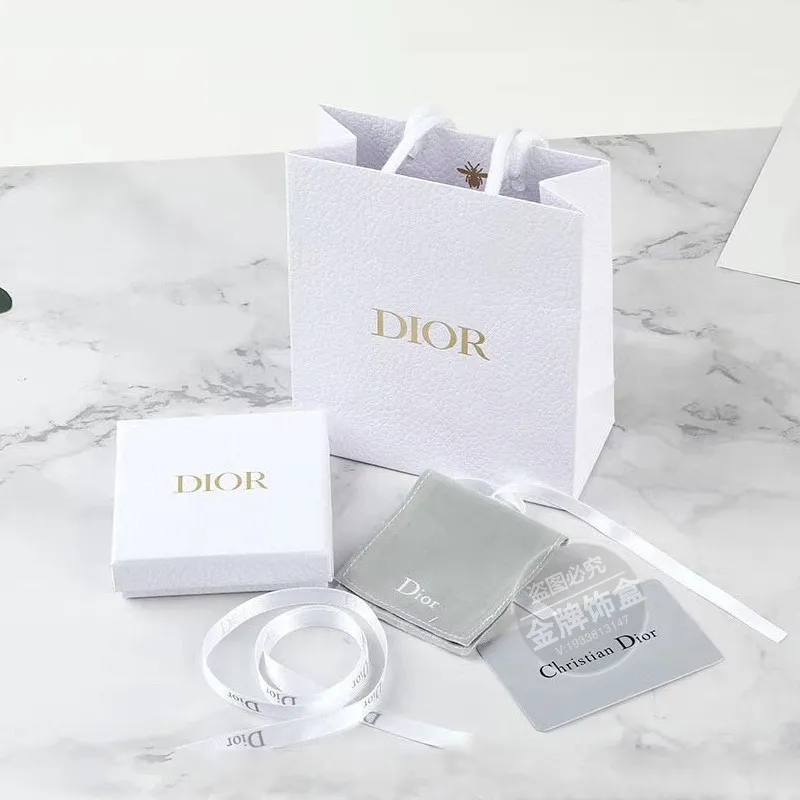 New Dior jewelry box universal pendant necklace box bracelet box jewelry  packaging storage box