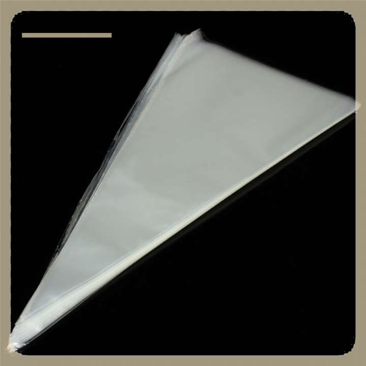 cod-ลูกอมใสทรงกรวยร้อน50x-กระเป๋า-treat-เซลโล่แสดงของขวัญวันเกิดกระดาษแก้ว