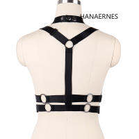 Hanaernes เซ็กซี่ suspenders ผู้หญิง BDSM ชุดชั้นในเครื่องแต่งกาย garter เข็มขัด Punk เสื้อผ้า Harajuku PARTY Favor โพลีเอสเตอร์สายรัดรัดตัว