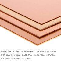 【hot】⊙▫▧ 1PCS 100x100mm 99.9 purity copper plate Mechanical Behavior and Thermal Stability thick 0.3-8mm