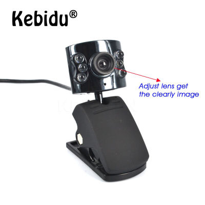 【☑Fast Delivery☑】 jhwvulk Kebidu 30.0กล้องเมก้าพิกเซลเว็บแคม6ไฟหรี่แอลอีดี30M เอชดียูเอสบี2.0เว็บพร้อมไมโครโฟนไมโครโฟนสำหรับคอมพิวเตอร์พีซีแล็ปท็อป