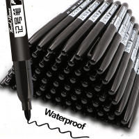ปากกามาร์กเกอร์2.5มม. หมึกถาวรการวาดภาพร่างมังงะเครื่องหมายเครื่องเขียนอุปกรณ์การเรียนแปรงปากกา