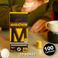 กาแฟแคปซูล Marathon Specialty Coffee Capsules (Nespresso  Compatible)(10 กล่อง)