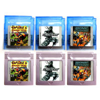 【2023】Metal Gear Solid Conkers Pocket Tales Bionic Commando Memory Cartridge for 16 Bit Handheld Video Game Console Card Accessories 1