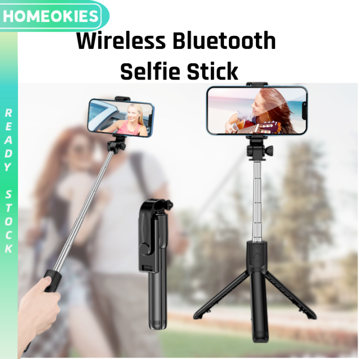 Portable Selfie Stick Tripod Stands Mini Selfie Stick Tripod 360 Rotate