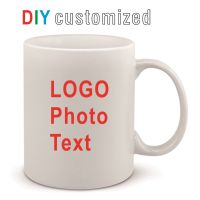 hotx【DT】 Dropshipping 350ML 12oz Mug Print Picture Photo Text Personalized Cup Souvenir Cups