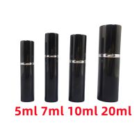 5ml 7ml 10ml 15ml 20ml Portable Mini Atomizer Perfume Bottle Black Makeup Spray Atomiser Travel Refillable Pump Perfume Bottle