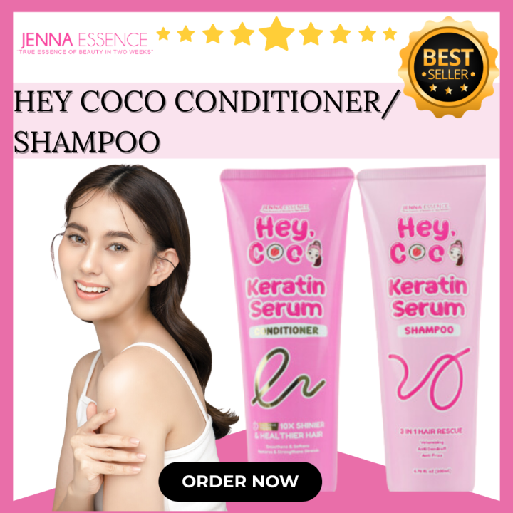 Original Hey Coco Keratin Serum Shampoo/conditioner AntiDandruff Hair