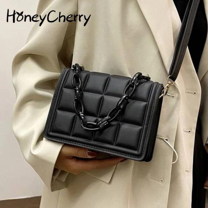 honeycherry-กระเป๋ากระเป๋าข้าง-flap-นูนทรงภูมิศาสตร์กระเป๋าถือขนาดเล็กสำหรับผู้หญิงกระเป๋าเงินกระเป๋าสะพายพาดลำตัวขนาดเล็ก