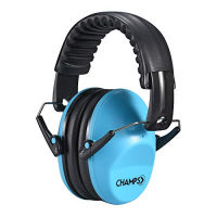 Kids Ear Muffs, Champs Baby Earmuff Noise Protection Reduction Headphones for Toddlers Kid Children Teen NRR 25dB Safety Hearing Ear Muff Shooting Range Hunting Season [Blue]