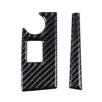 ❐﹉☍ Car Carbon Fiber Center Console Dashboard Navigation Switch Button Cover for C7 2014-2019