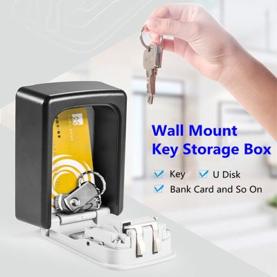 【CW】 2022 Lock Wall Mount Storage Password Security Code No Safe Caja Fuerte