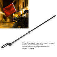 Universal รถจักรยานยนต์ Auto เสาธงด้านหลังที่นั่งกระเป๋าเดินทาง Rack Mount Flag Pole อุปกรณ์เสริม