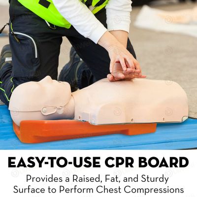 【กทม.พร้อมส่ง】CPR Board พลาสติก ABS แผ่นรองปั๊มหัวใจผู้ป่วย กระดานฉุกเฉิน แผ่นช่วยชีวิต กระดานปั้มหัวใจ บอร์ดฉุกเฉิน Emergency Boardหุ่น cpr ผู้ใหญ่ หุ่น cpr Half-body Medical CPR ผู้ใหญ่มืออาชีพ รุ่น ผู้ใหญ่ CPR