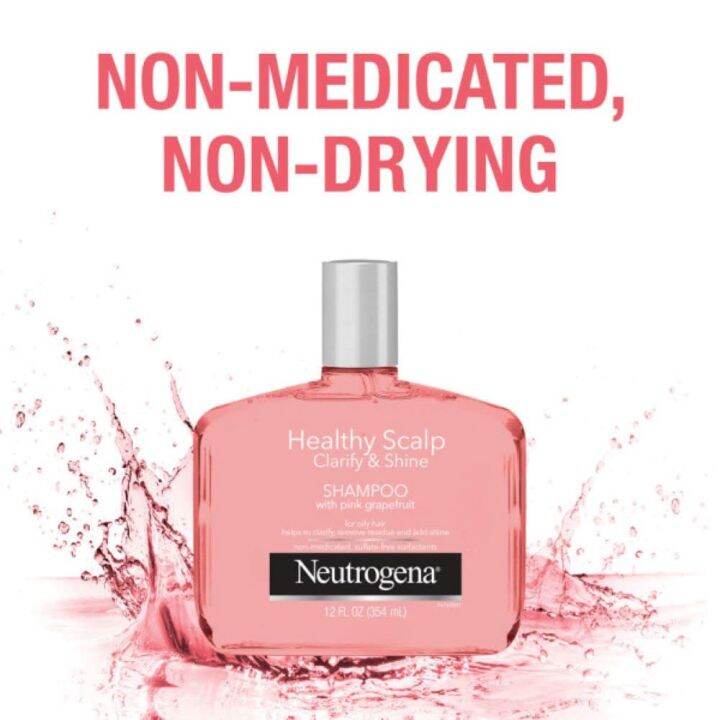 Neutrogena Exfoliating Healthy Scalp Clarify & Shine Shampoo for Oily