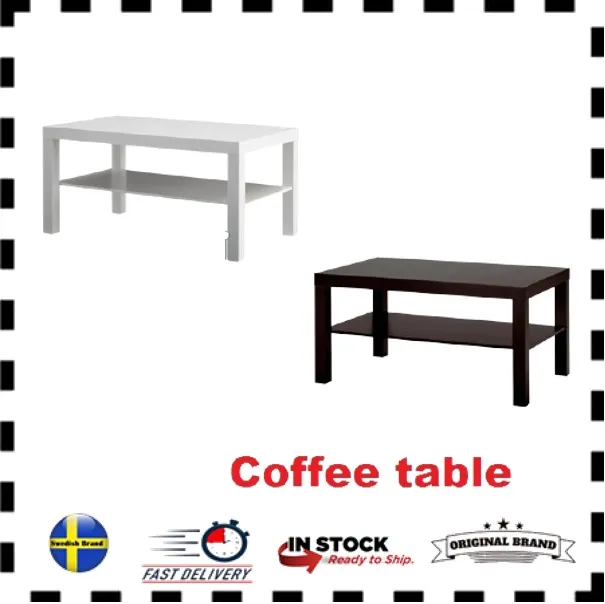 Ready Stock Lkea Lack Coffee Table, Lack Coffee Table White 90 X 55 Cm