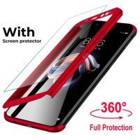 Case OPPO A92 เคสประกบหน้าหลัง แถมฟิล์มกระจก1ชิ้น เคสแข็ง เคสประกบ 360 องศา สวยและบางมาก สินค้าใหม่ สีดำสีแดง Oppo A92